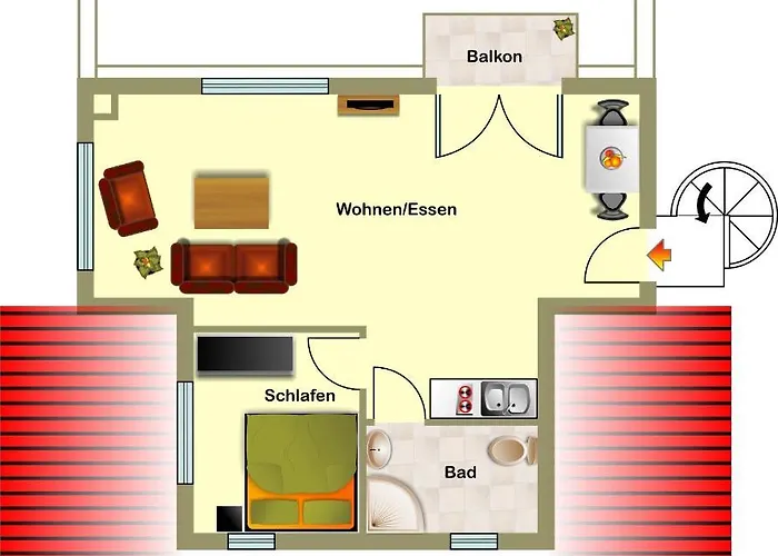 Ferien Am Schweriner Lägenhet